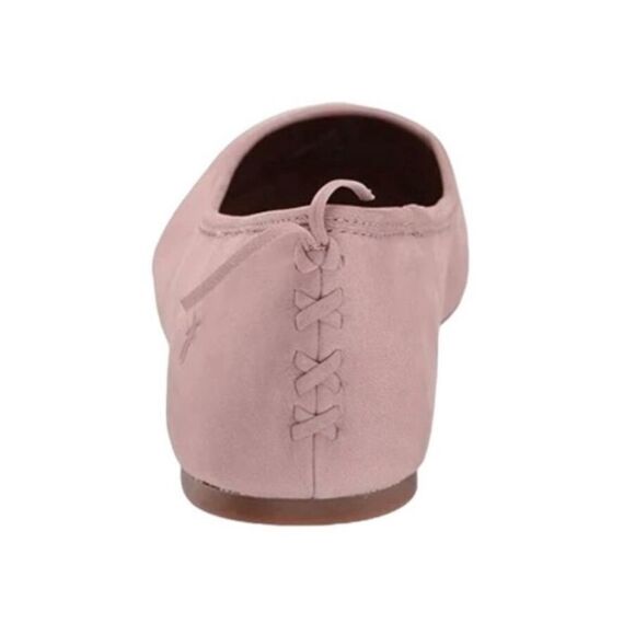 Frye Women's Regina Leather Pointed Toes Taupe Ballet Flats Size 9 - Picture 3 of 13